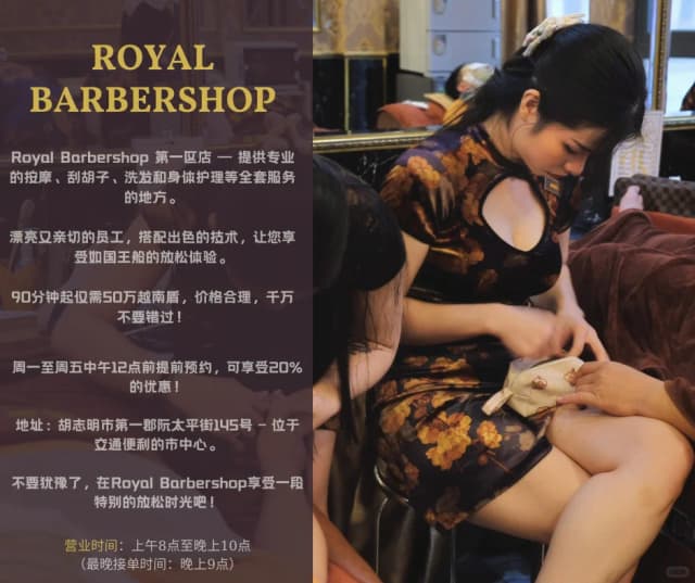 You don't need a haircut or to change your look; just come to relax your body and mind for a truly healing experience.