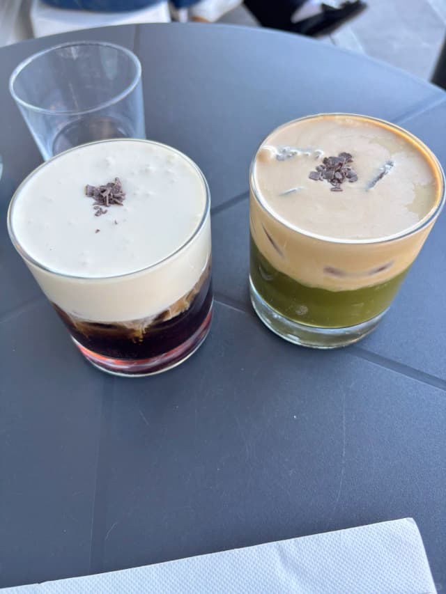 At CCC, the Moon River drink blends maple sugar milk cap, orange zest, and coffee for a creative taste that feels like a rainy London afternoon.