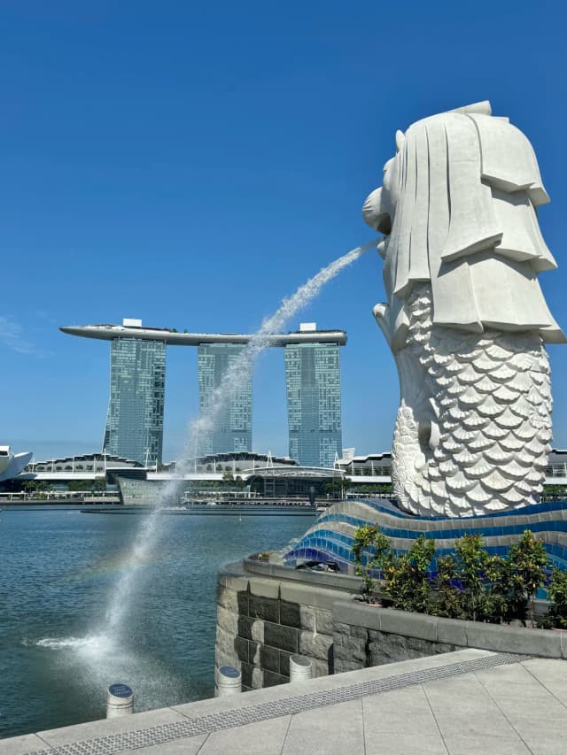 For a breathtaking, crowd-free panoramic view of the city and Marina Bay, head to Faber Peak Park. The sunsets are absolutely stunning!