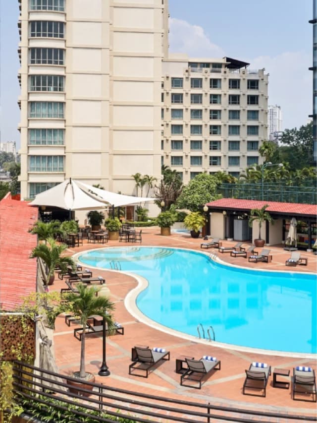 Finding a slice of Kyoto in Vietnam, this boutique hotel with its wine-red tones and private onsen is the perfect definition of understated luxury.