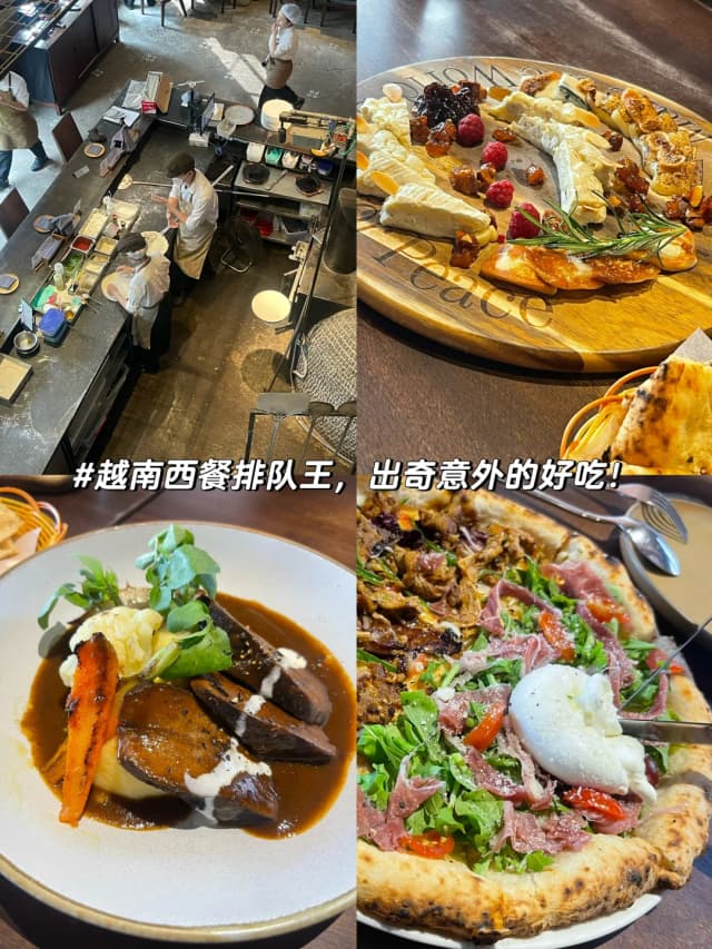 The house-made 4 Cheese Pizza drizzled with honey is so rich and milky, it made me want to roll on the floor with joy.