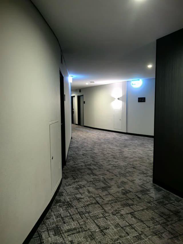 The room is particularly spacious with two 1.5-meter beds, perfect for families traveling with children.