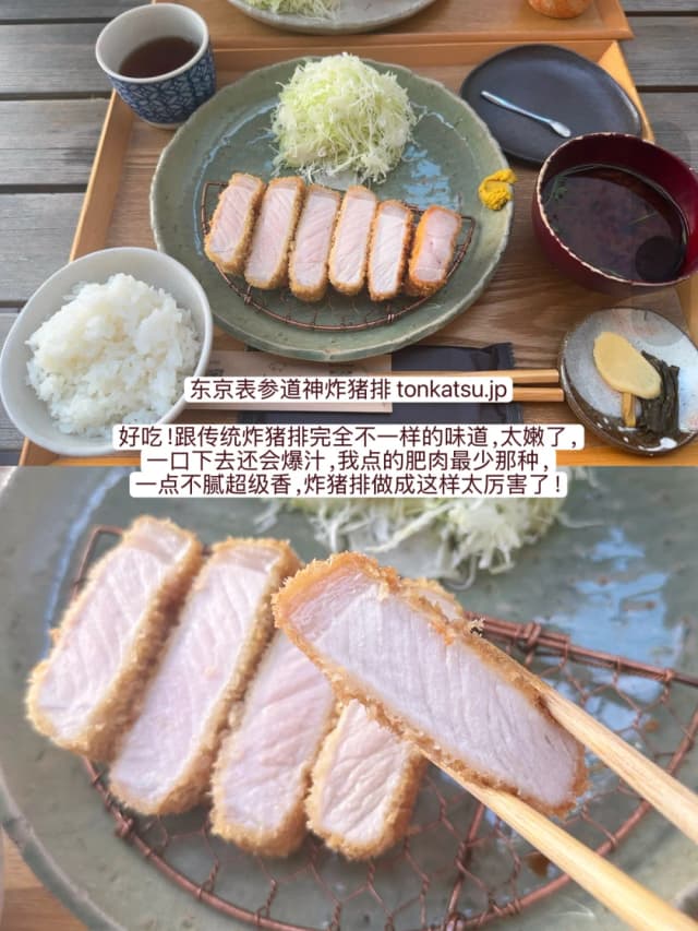 This was completely different from traditional tonkatsu; it was so tender, it burst with juice with the first bite!