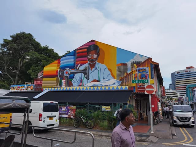 First, dive into Little India! The streets are full of sari shops and the smell of spices—it's like falling into a color palette.