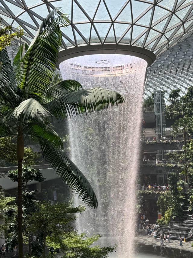 Changi Airport itself is a destination! You can capture amazing photos the moment you get off the plane.
