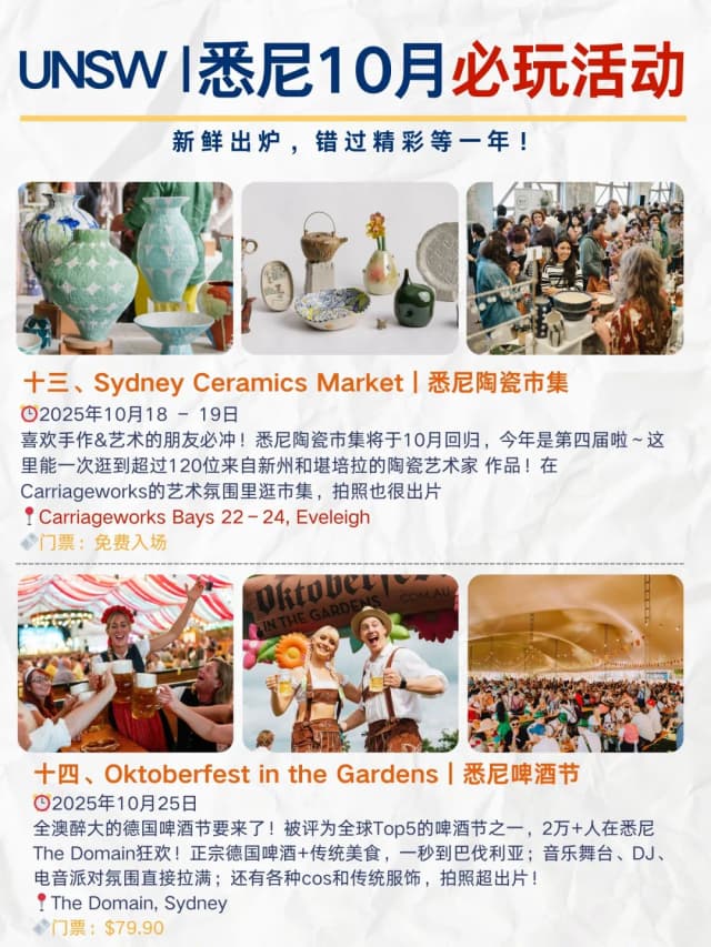 Enjoy free tastings and daily masterclasses at Sydney's Jolly Market Wine & Dine Village.