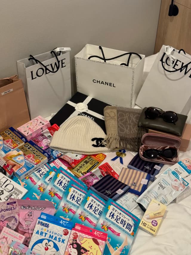 A trip to Tokyo isn't complete without a haul from Uniqlo and Muji—it's so much cheaper than back in the US!