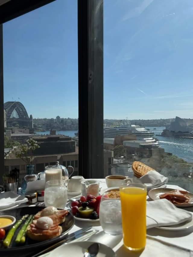 GD's Opera House view suite at InterContinental Sydney directly faces the iconic landmark, just as celebrities love.
