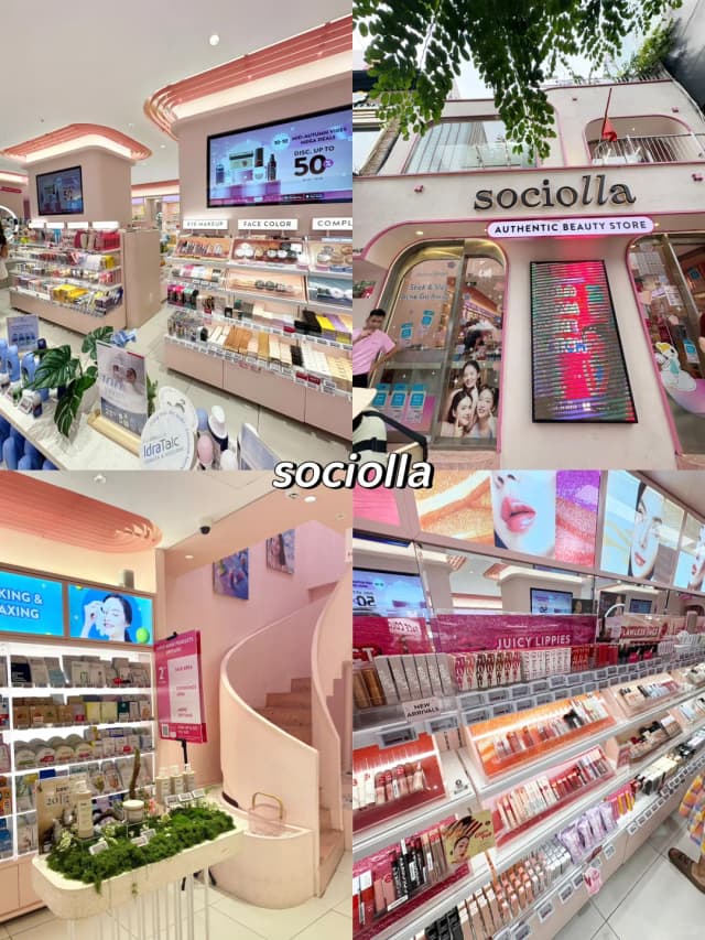 Similar to 'The Colorist' or 'Wow Colour' but with a Korean aesthetic, Sociolla is a great place to discover new products and pick up souvenirs.