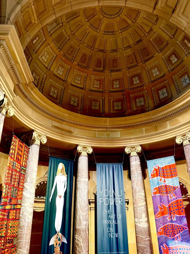 Explore the vibrant world of Aboriginal and Pacific art at the Art Gallery of NSW's North Building, an ultra-modern cultural hotspot.