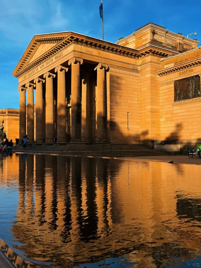 Mrs. Macquarie's Chair offers a perfect spot to watch the sunset and see the Sydney Opera House.