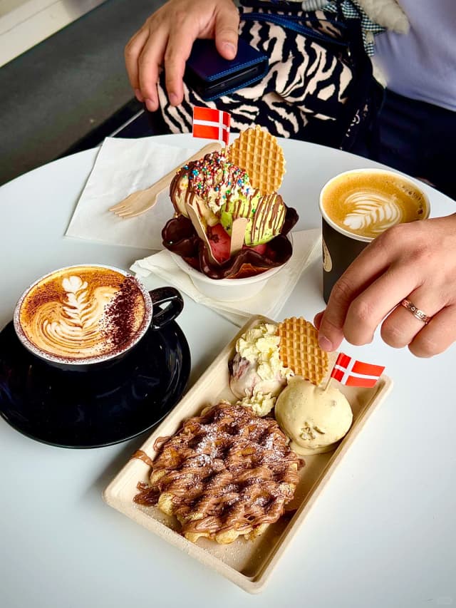 This Espresso Shake with three scoops of super-premium ice cream and two shots of espresso is a silky-smooth, caffeine-packed delight that redefines your coffee break.