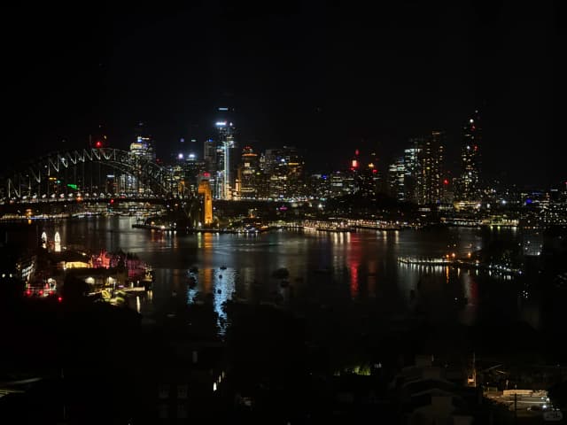 At View Sydney, the window offers the perfect hotel promotion picture view with stunning sunrises and sunsets.