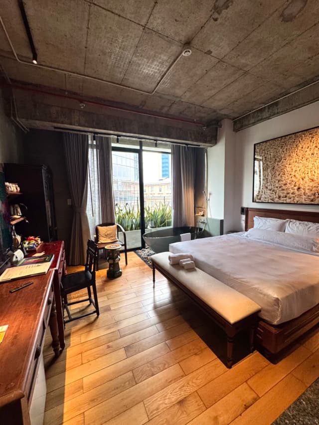 The room was small, but the space was designed so well—as a solo traveler, the experience was fantastic!