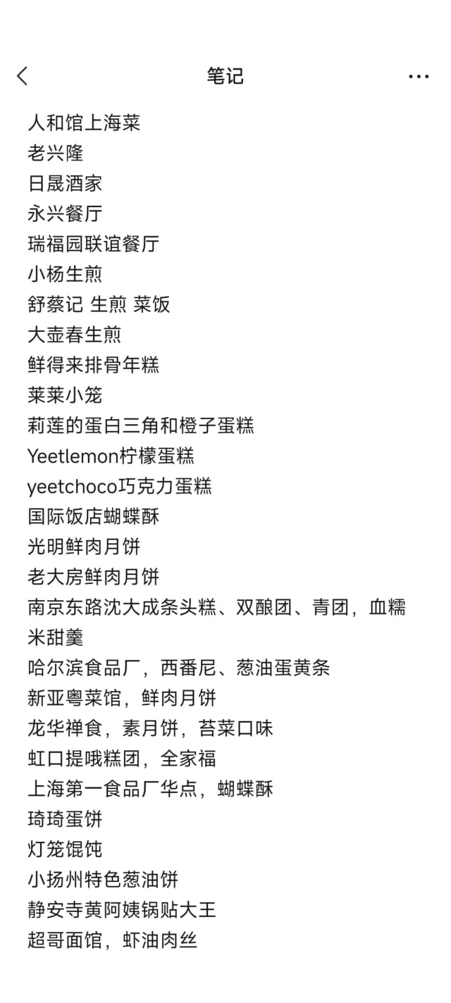 When my friend asks me what to eat in Shanghai.