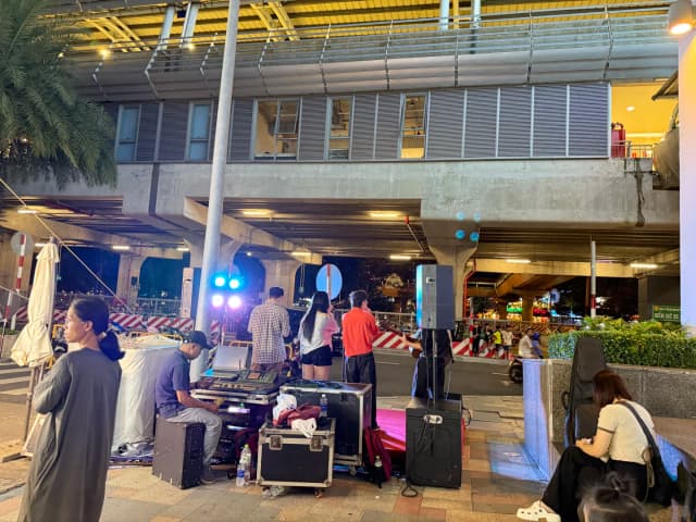 Champagne, music, and the night breeze make the entire evening feel luxurious.