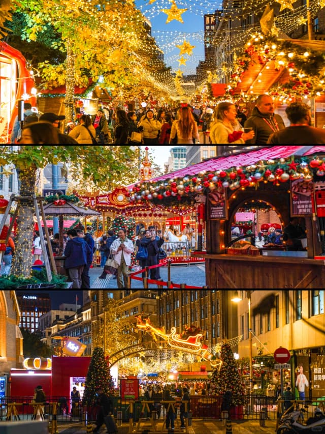 After waiting all year, the Bund Source German Christmas Market, which holds the top spot for Christmas atmosphere in Shanghai, is finally open!