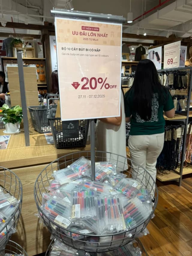 The renovated MUJI Le Thanh Ton now offers an atmosphere truly like a Japanese flagship store.