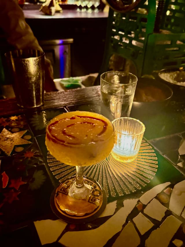 Centro 86's Mango special is a happy old home, blending mango, tequila, and Korean chili sauce for a fiery delight.