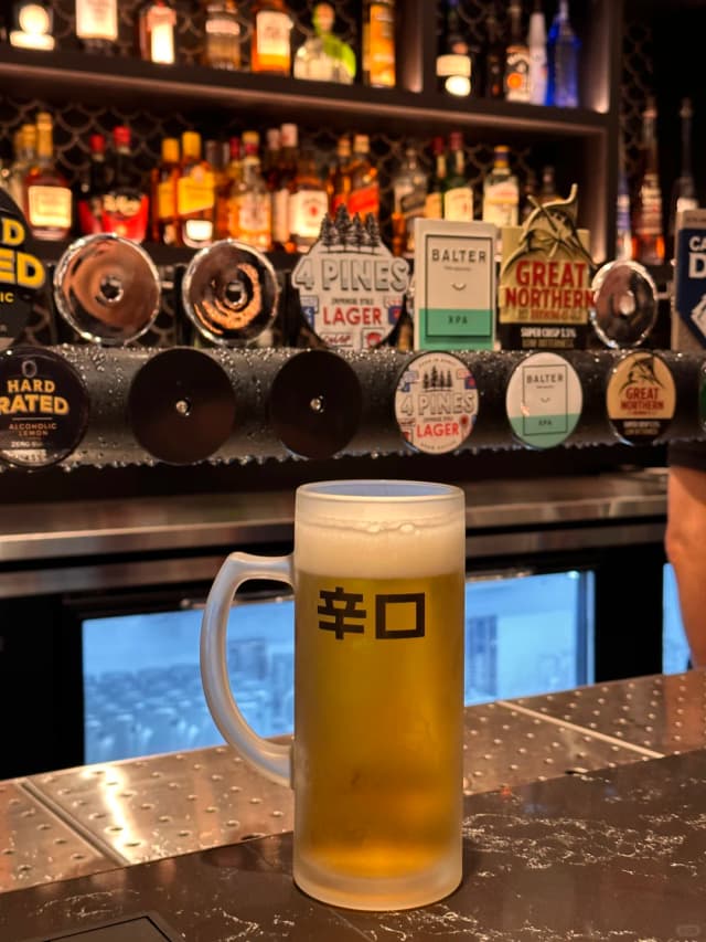 Chat with brewers and enjoy craft beers at Sydney's festive harbourside Christmas market.