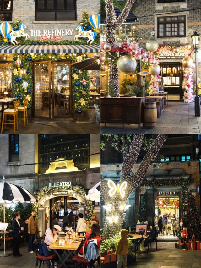 With giant UGG installations and festive street decorations, it's the perfect place to stroll and snap photos!